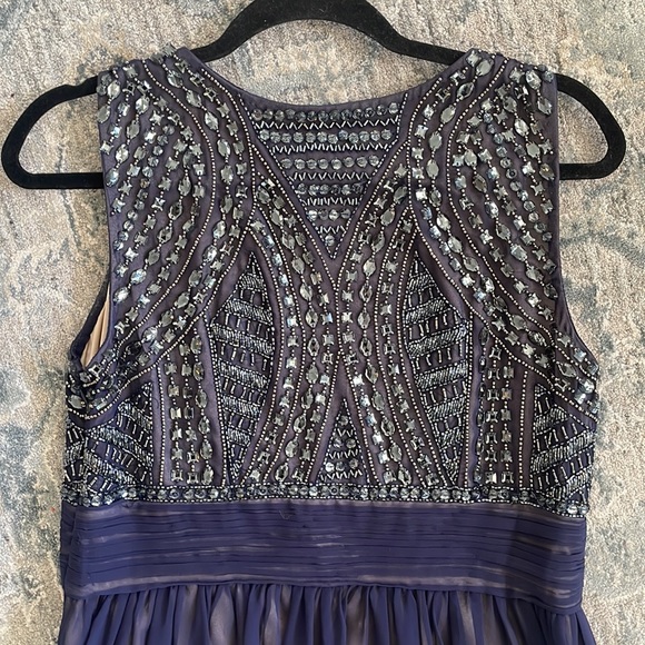 ✨Open to Offers✨JS Collections Navy Blue Gown - Picture 7 of 13